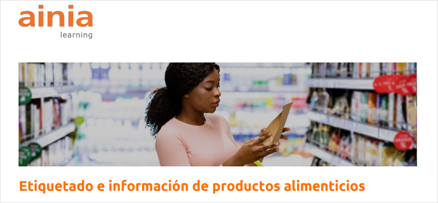  Etiquetado e información de productos alimenticios (del 12.03.2026 al 14.04.2026)